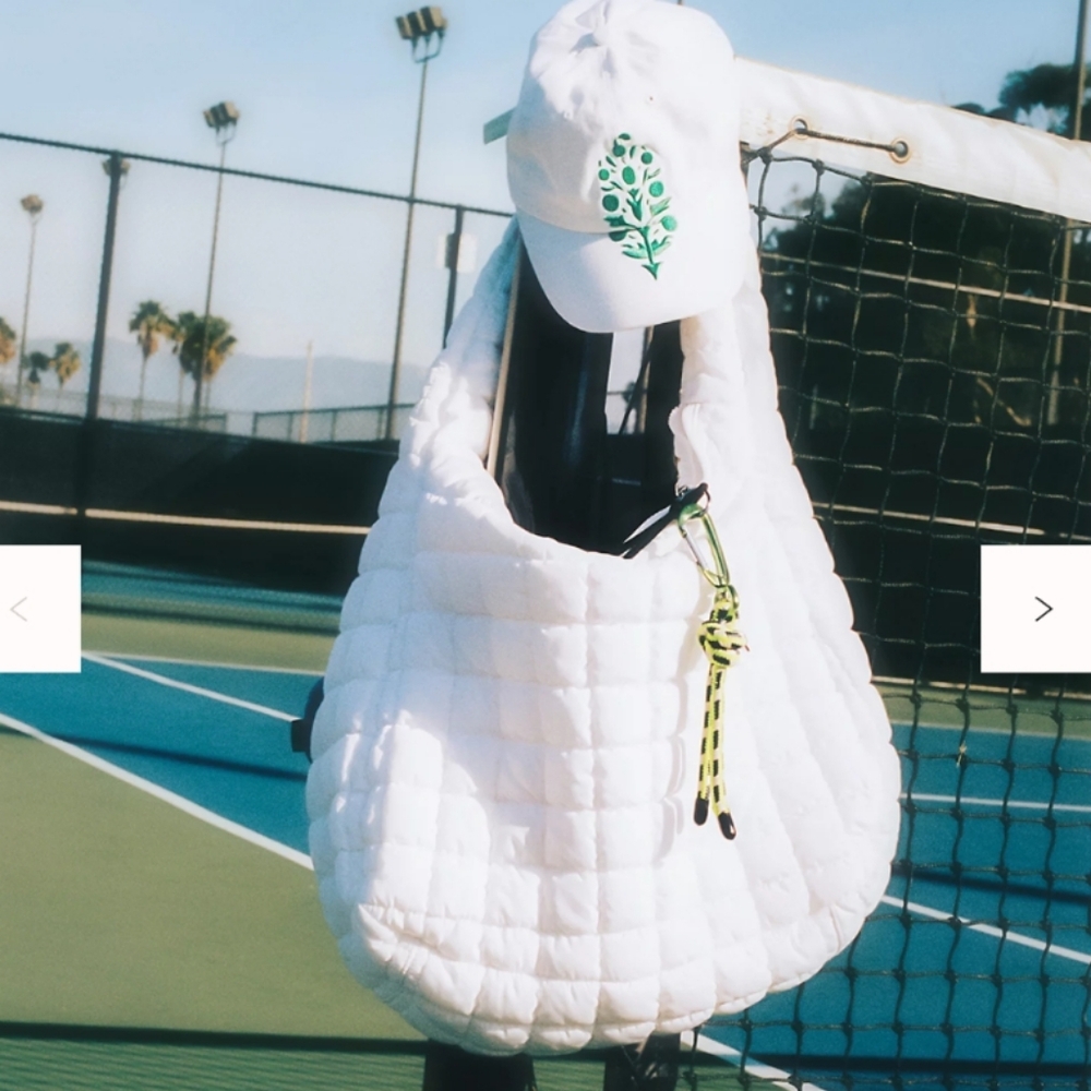 FP Movement Quilted Carryall Bag In Optic Ice